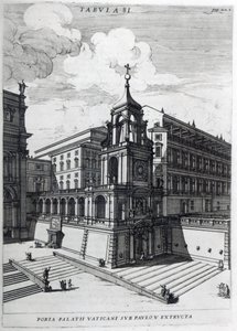 Um portão de entrada para o Vaticano, 1696
